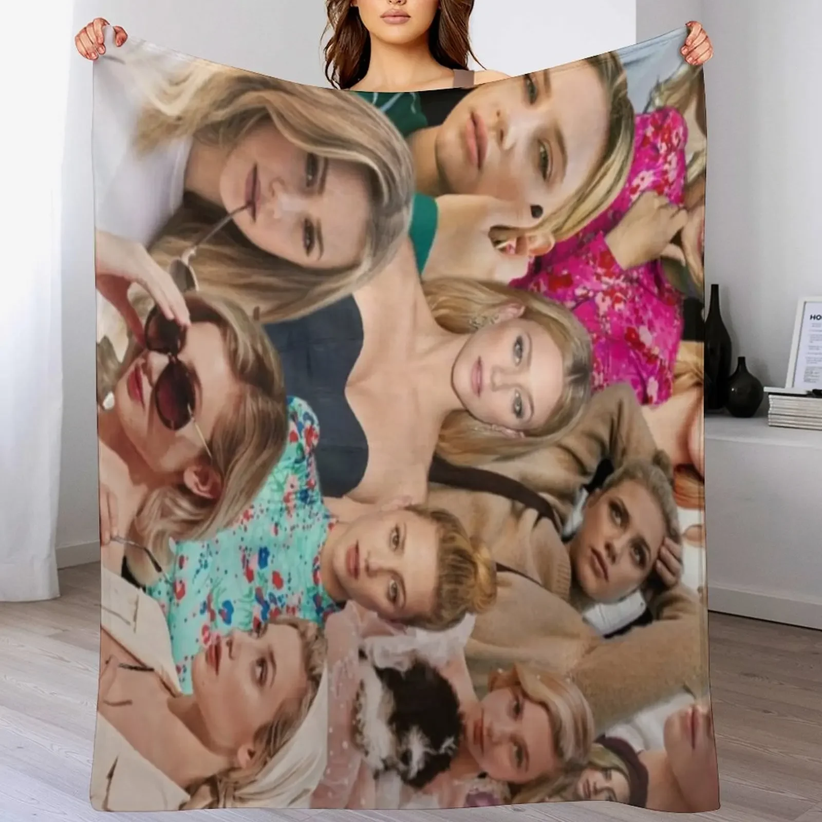 

Editing Lili Reinhart Throw Blanket Cozy Throw Blanket Birthday Gift for Him Her