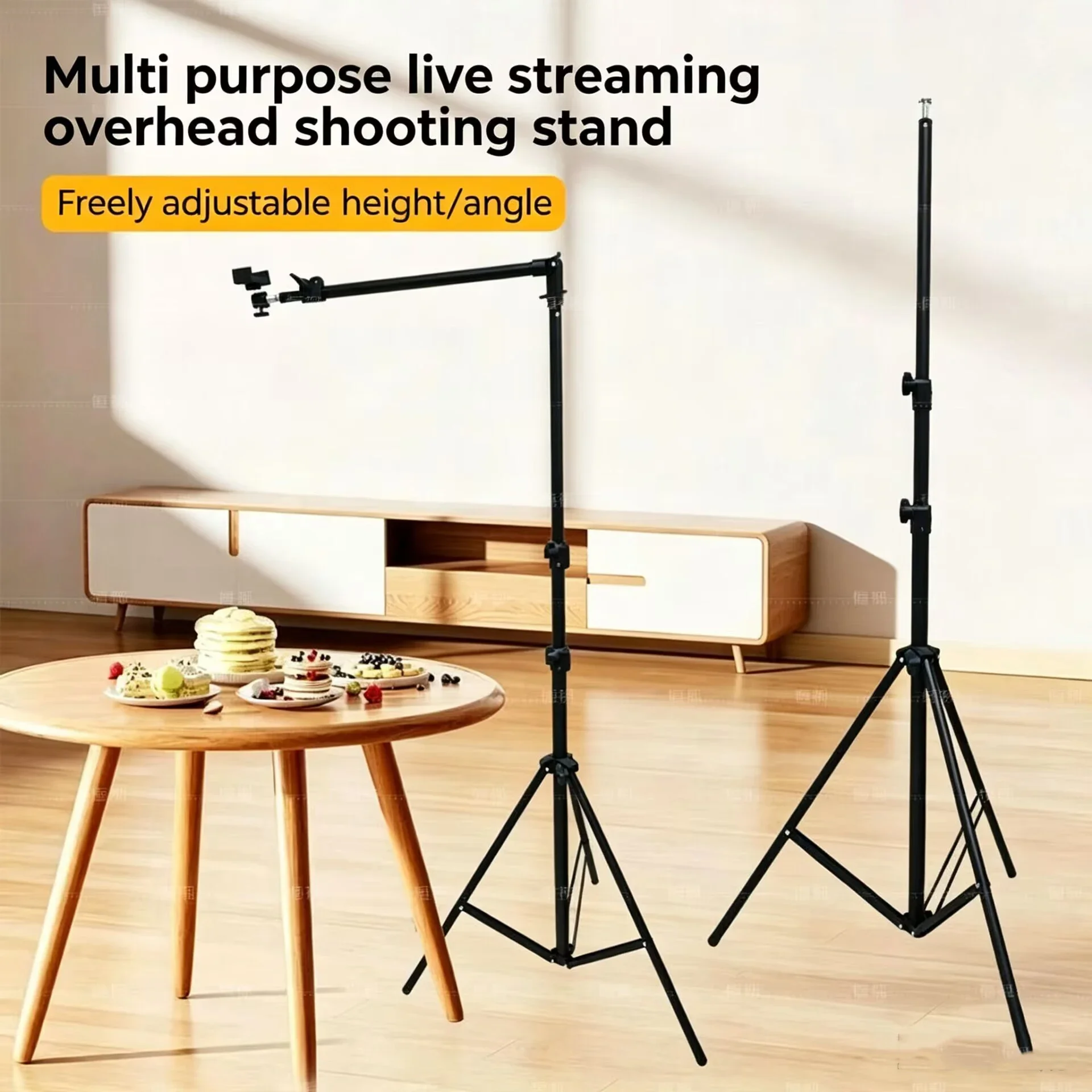 tripode-de-suelo-ajustable-para-telefono-con-brazo-articulado-superior-180-°-soporte-ajustable-para-telefono-inteligente-ideal-para-tomas-de-video-desde-la-mesa-o-desde-arriba-y-para-transmisiones-en-vivo