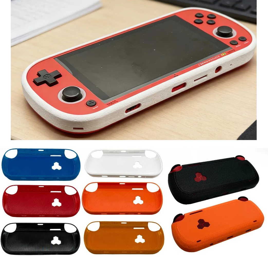 

Защитный чехол из ТПУ для портативной игровой консоли TRIMUI Smart PRO, аксессуары, мягкий, ударопрочный, устойчивый к царапинам и падениям, защитный корпус