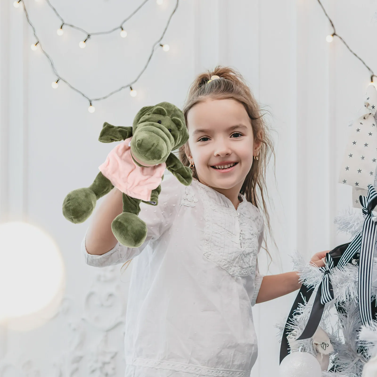 

Cartoon Hand Puppet Interactive Storytelling Educational Early Learning Parent Child Animal Hand Puppet