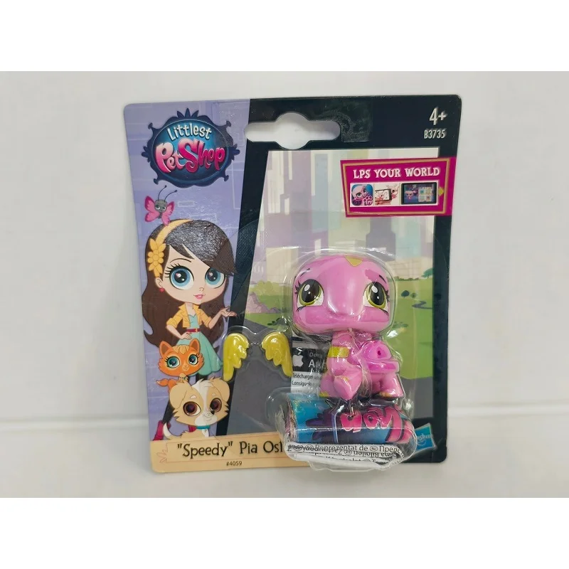 Figura LPS Rosa "Speedy" Pia Ostos # 4059 Mini juguete para tienda de mascotas en caja