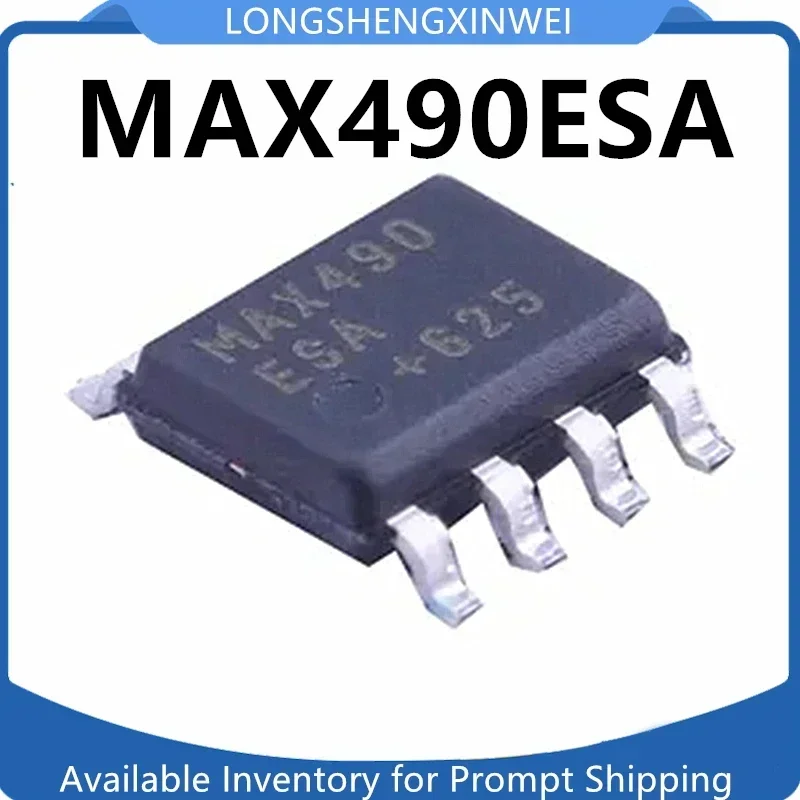 1PCS MAX490ESA MAX490 SMD SOP-8  RS-485 Communication Interface Driver Transceiver Chip Original