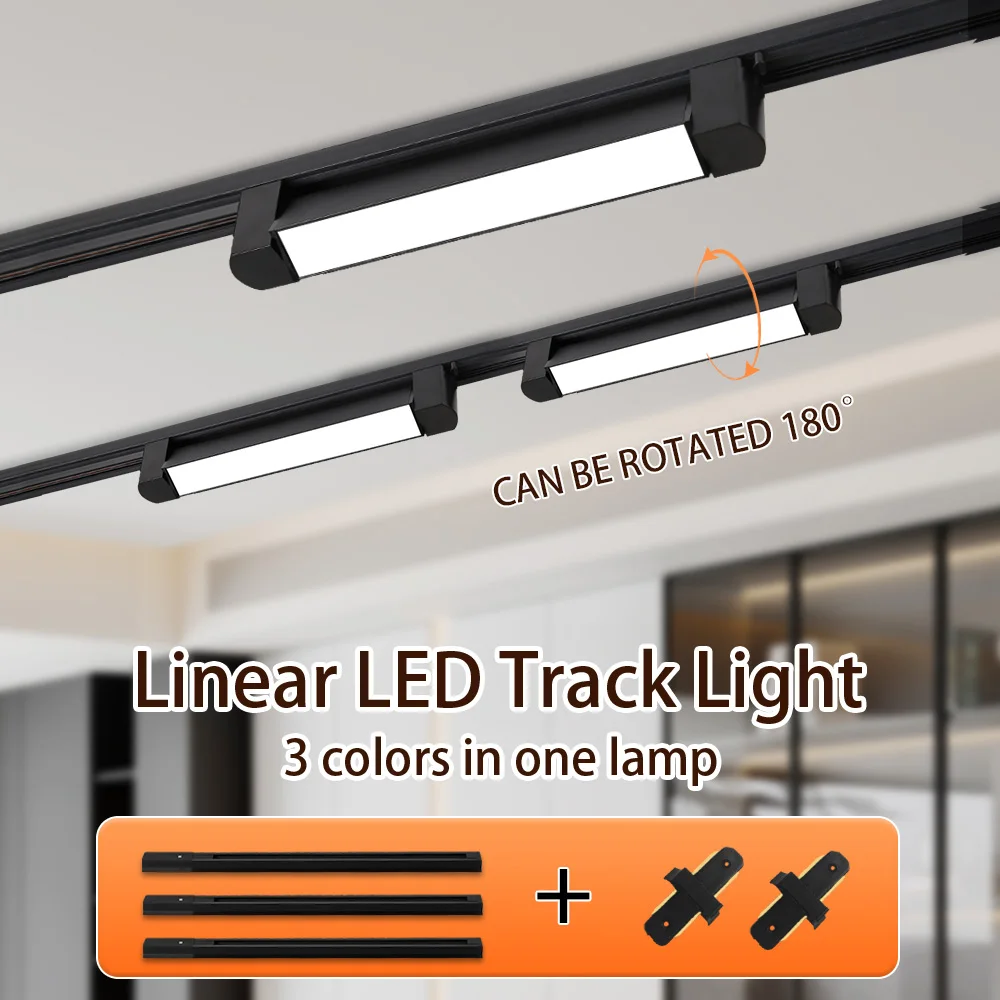 

AC110-265V Led Track Lighting Indoor Decor Ceiling Spot Lights for Living Room Shop Track Lamp Led Spotlight Rail Ceiling Light
