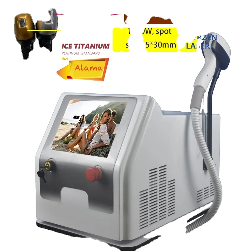 

2026 New Professional 808nm Laser Diode Professional Hair Removal Machine 2000w High Power 755 808 1064nm Device Ice Platinum