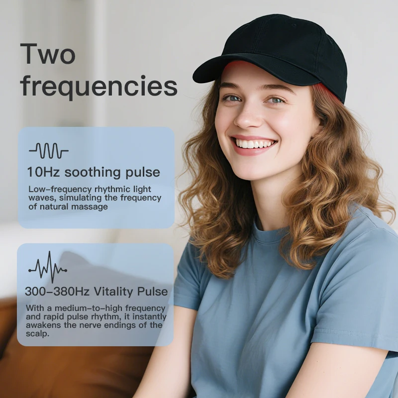 جديد الأشعة تحت الحمراء 200 LED الخرز العلاج بالضوء الأحمر غطاء نمو الشعر لإعادة نمو الشعر مكافحة تساقط الشعر الاسترخاء فروة الرأس المضادة للالتهابات #5