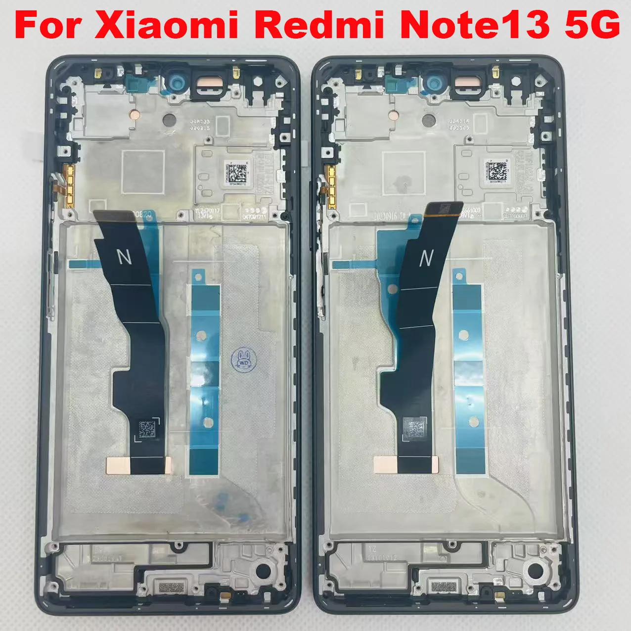 AMOLED Original 6.67'' For Xiaomi Redmi Note 13 5G Note13 5G LCD Display with Frame 2312DRAABG 2312DRAABI Touch Screen Digitizer