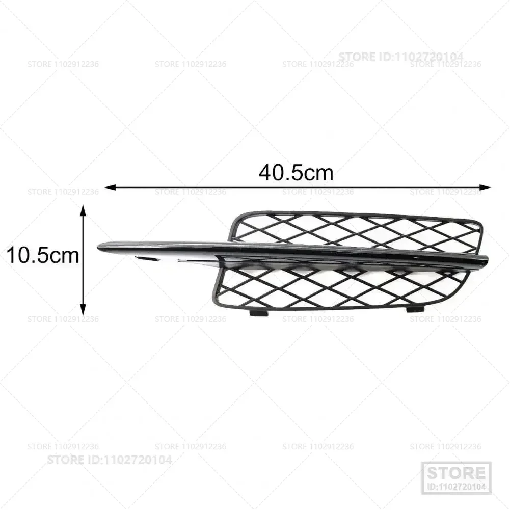 For 2007-2010 BMW X5 (E70) Front Bumper Lower Grille Cover Molding Trim 51117159593 51117159594