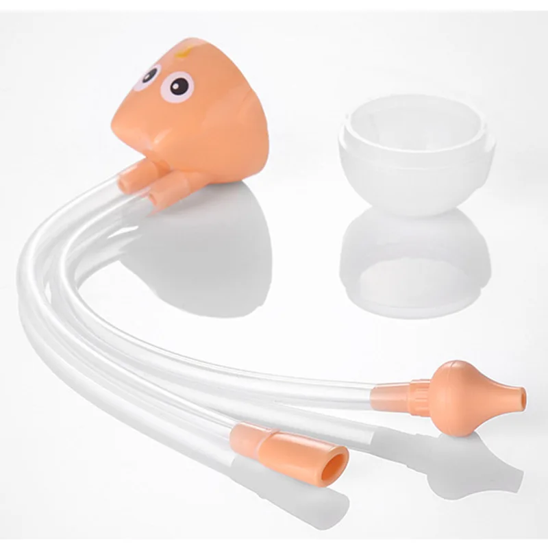 Aspirador Nasal do Bebê Recém-nascido, Crianças Nose Cleaner, Sucker Suction Tool, Proteção, Cuidados de Saúde, Boca, Aparelho de Sucção Nasal