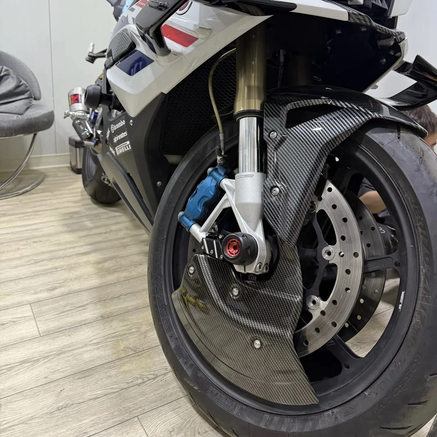 For BMW S1000R M1000R S1000RR M1000RR S1000XR 2019-2024 2025 Motorcycle Caliper Wheel Cover Brake Disc Radiator Protection Cover
