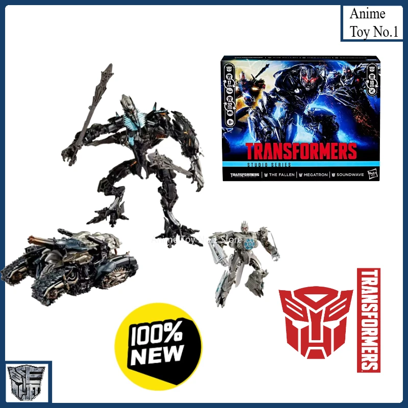 Nuovo in magazzino Transformer Decepticons Trio G1 Giocattoli animati Regali di festa alla moda Personaggi anime Studio Raccogliere modello mobile