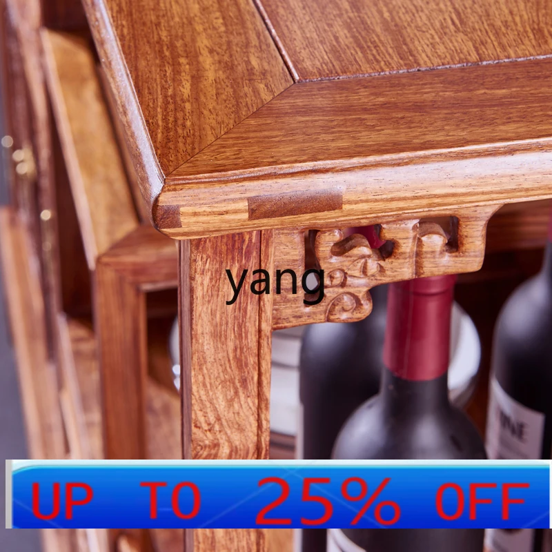 

CX dining side cabinet modern Chinese living room storage red sandalwood storage kitchen solid wood cupboard