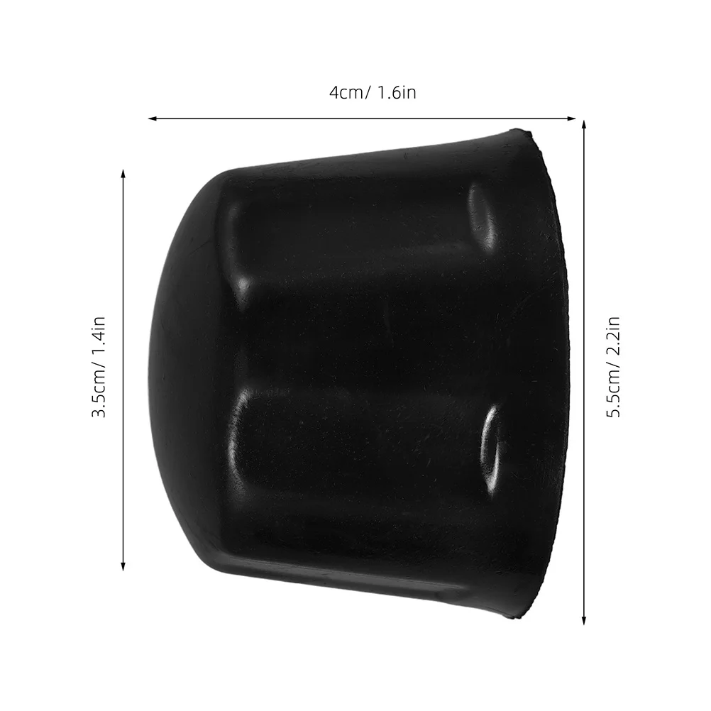 2Pcs Atv Wheel Hub Rubber Caps 110-250Cc Easy Install Tire Rim Cap Cover for Trailers Golf Carts Go-Karts Cap for Trailer Axle