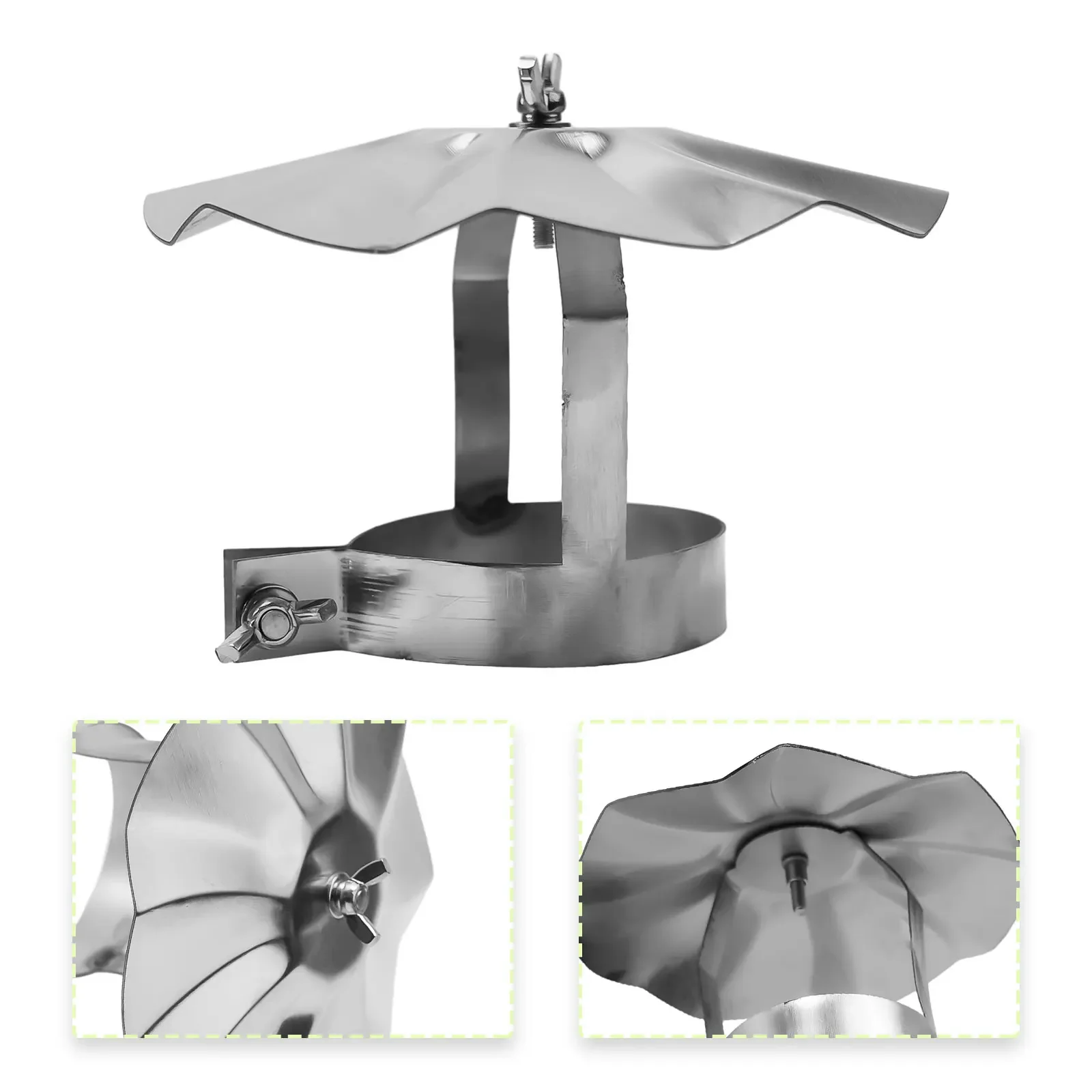 منع التسلل الحيوان مع غطاء المطر مدخنة لمدخنة المداخن القلنسوة الأنابيب سقف تنفيس غطاء غطاء المطر موقد الأنابيب