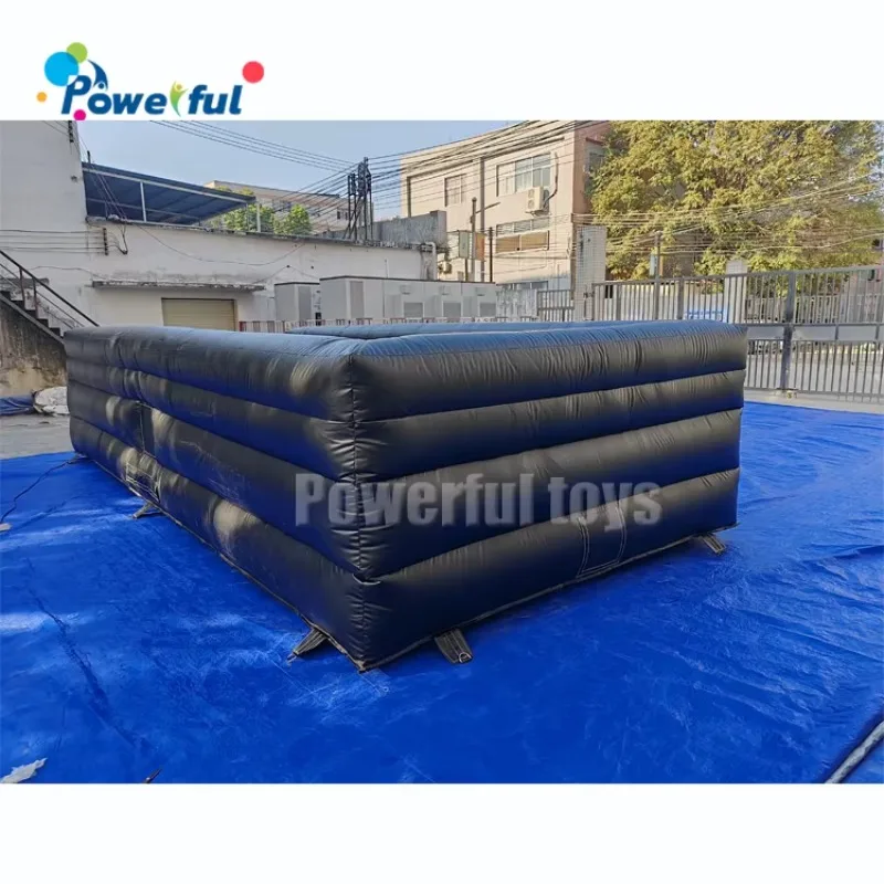 Indoor Adventure Park Inflatable  Airbag  Landing Pad Trampoline Sport Park  Safety   Jumping Air Bag