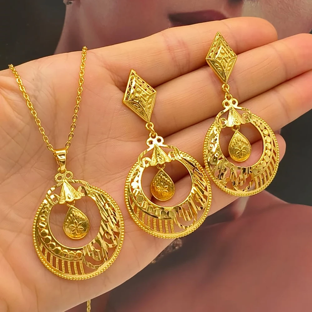 YM African Color Jewelry Set Multicolor 5