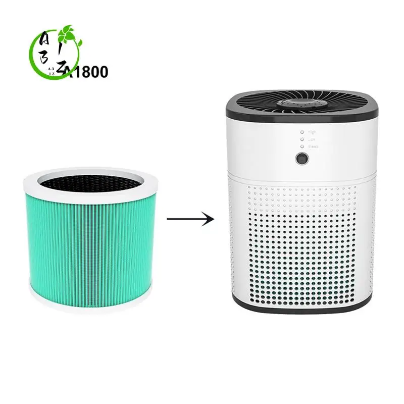 

A31Z-2PCS H13 Ture HEPA HY1800 Filter HY1800 Air Filter For MORENTO/Loytio/AYAFATO/IOIOW Air Purifier
