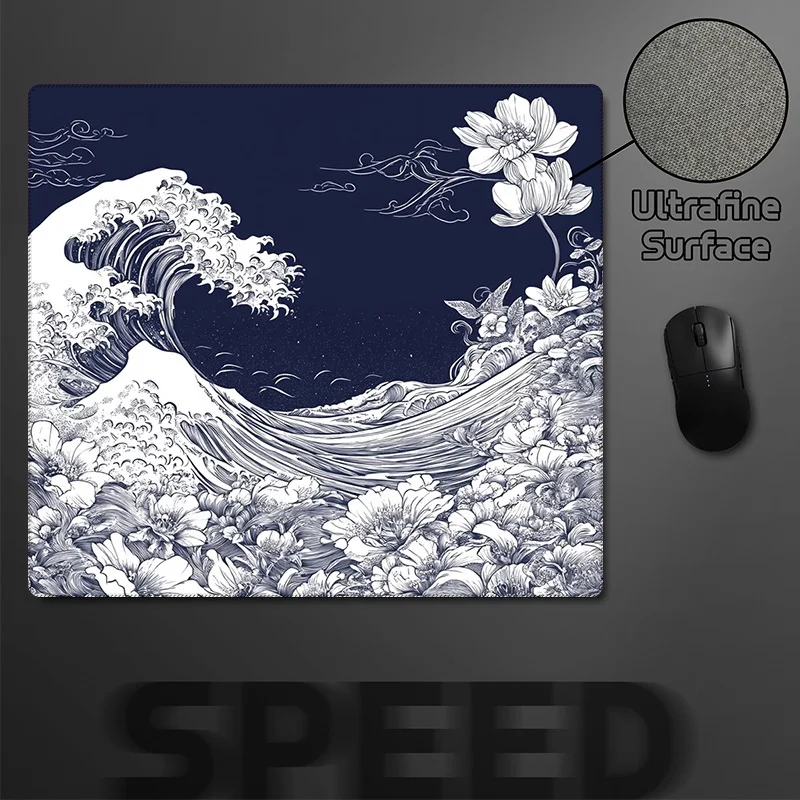 AliExpress Gaming Mousepad Iron Art XXL Desk Mat Matte Surface Smooth Lock Edge Keyboard Pad Esports Gear