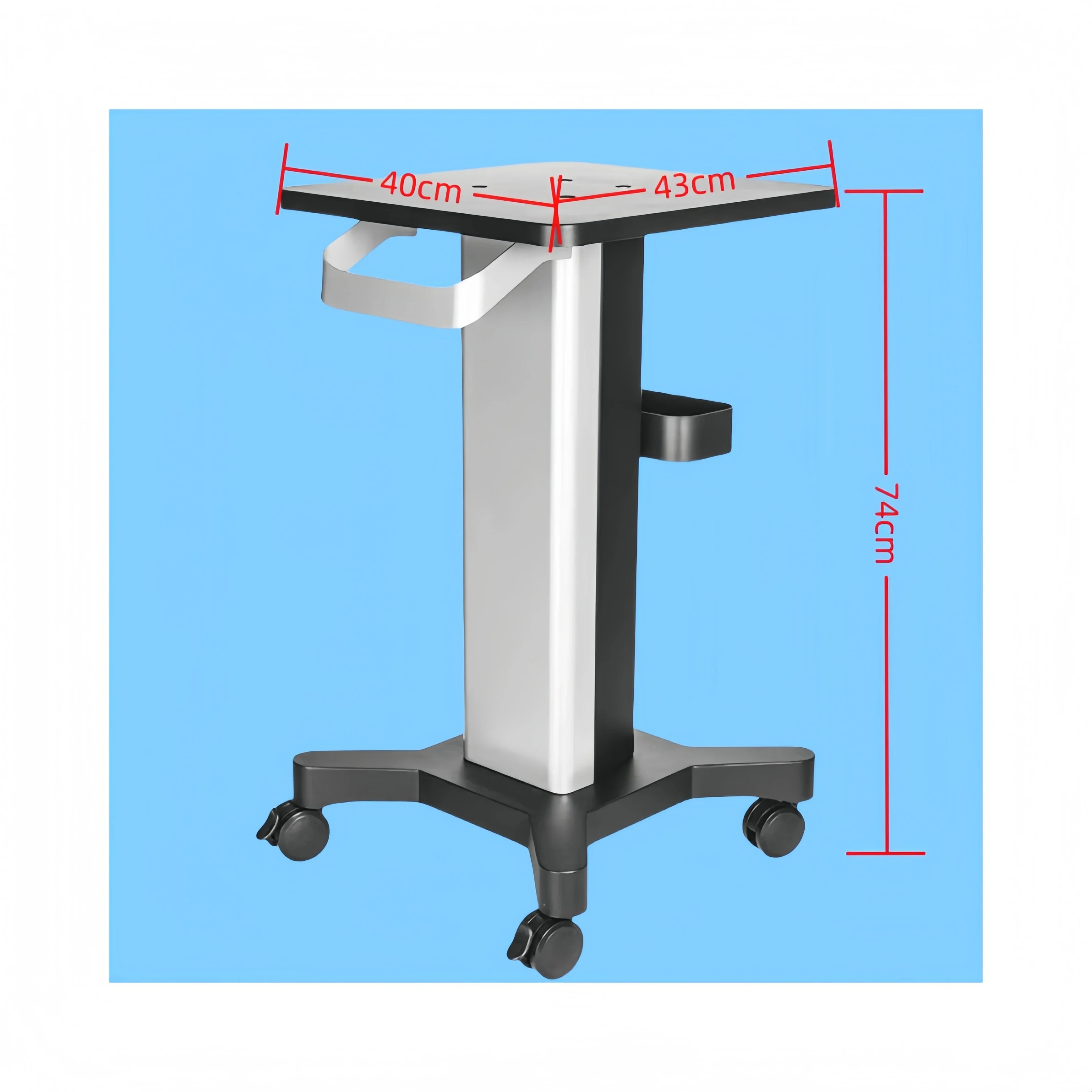 عربة طبية أثاث الصالون أدوات المستشفيات عربة الوشم بكرات التنظيف حامل Carrimho Auxiliar Estetica