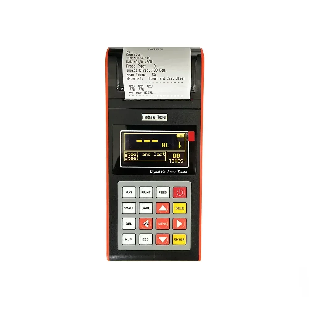 Portable Digital LEBB Hardness Tester with 1-Year Warranty Non-Destructive Hardness Testing
