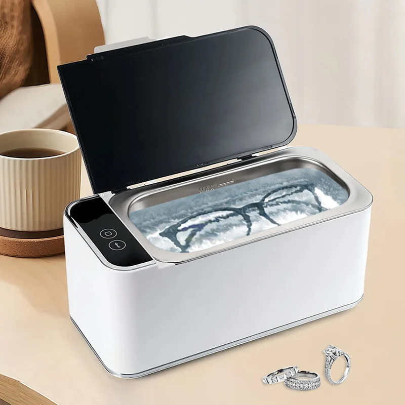 Ultrasonic Cleaner Ultrasound Glasses Cleaning Machine High Frequency Ultrasonic Washing Bath for Glasses Jewelry Tools Cleaning