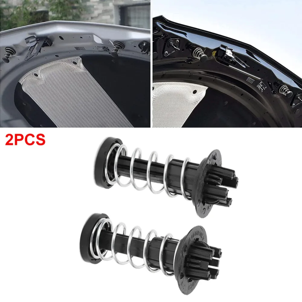 

2pcs 2048800127 Bonnet Hood Spring Black 2048800227 Switch Lock Spring for Mercedes Benz C E S SL SLK Class