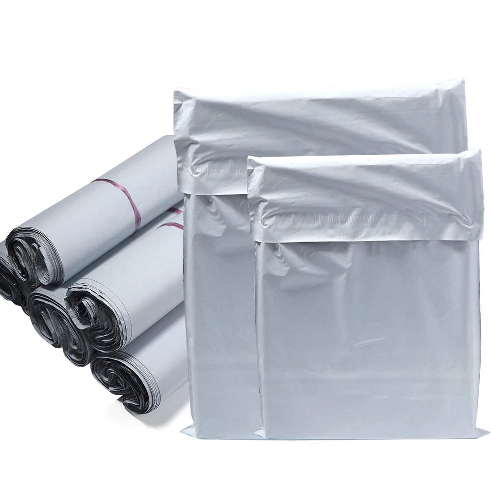 5-20pcs/lot White Envelope Storage Bags PE Plastic Courier Shipping Bag Waterproof Self Adhesive Seal Pouch Portable Mailing Bag