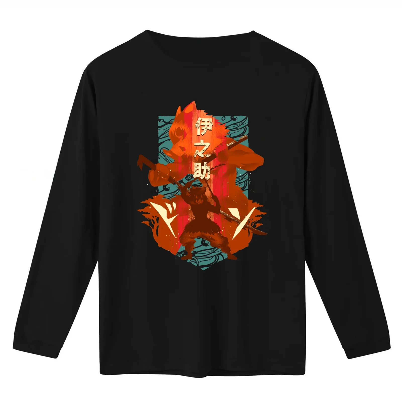 Boar Mask T-Shirt Summer Casual Cotton Tee Oversized Streetwear Tops Vintage Graphic Print Loose Fit Short Sleeve