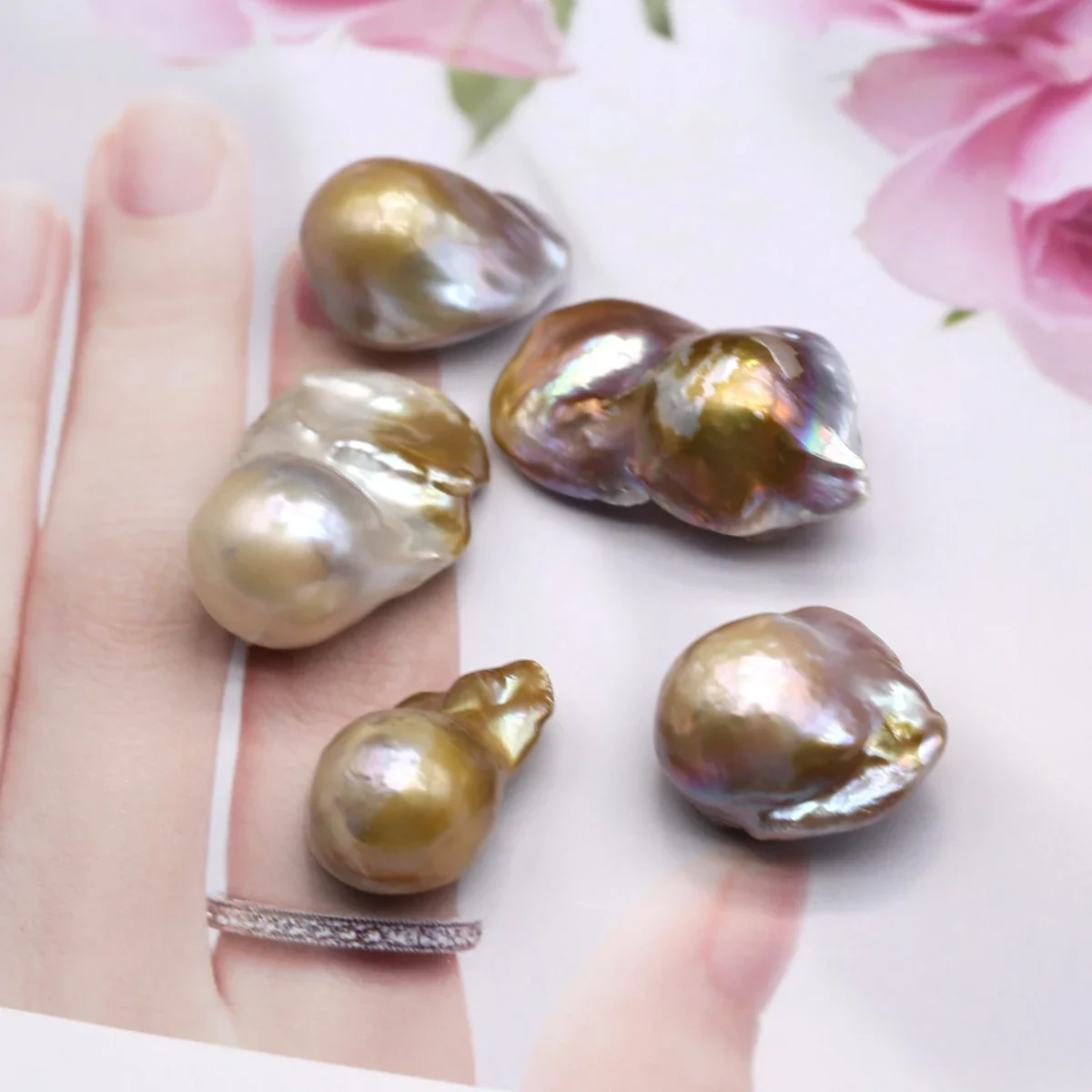 1PCS Irregular Natural Pearl Beads Charms Baroque Pearl Loose Beads For Jewelry Making DIY Pendant Bracelet Earrings Accessory