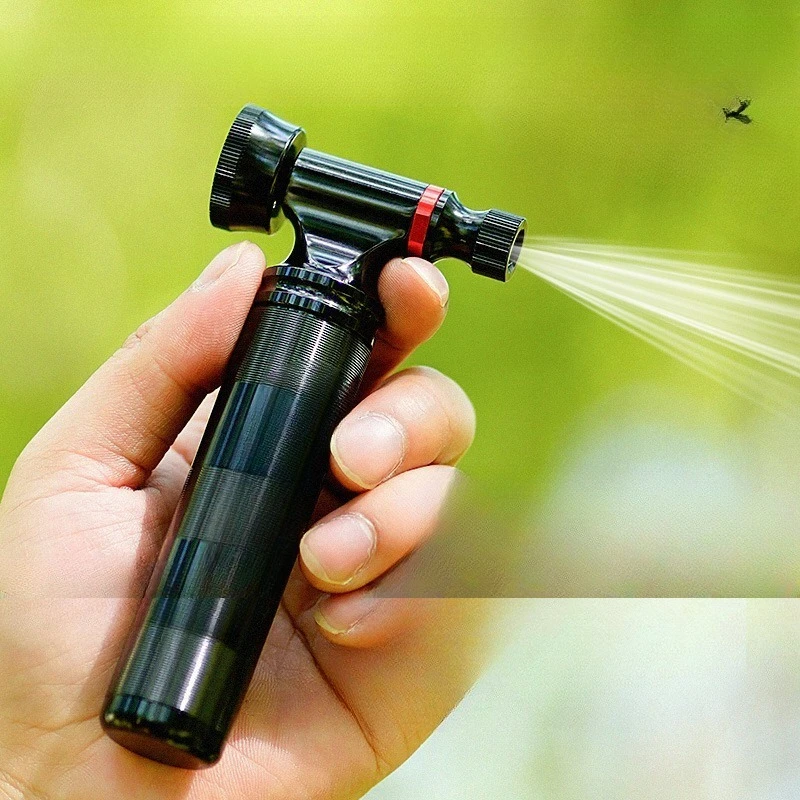 Bomba de CO2 para bicicleta, manómetro visual para bicicleta de carretera, cilindro inflable, boquilla Meifa para bicicleta, bomba de carga