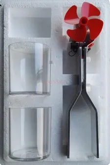 Demonstration der Temperaturdifferenz. Energieerzeugungs-Experimenttransformation des Energiepädagogischen Instruments