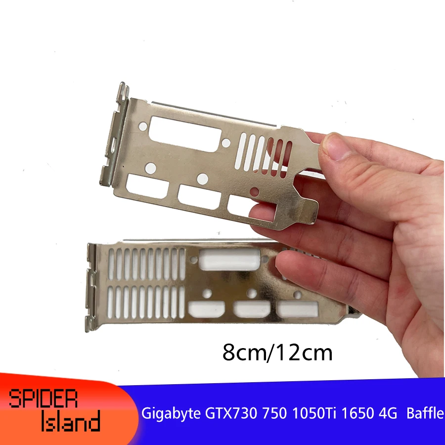 

Bracket New Gigabyte GTX730 750 1050Ti 1650 4G D5D6 Low Profile Full Profile Graphics Card ITX Block Bezel