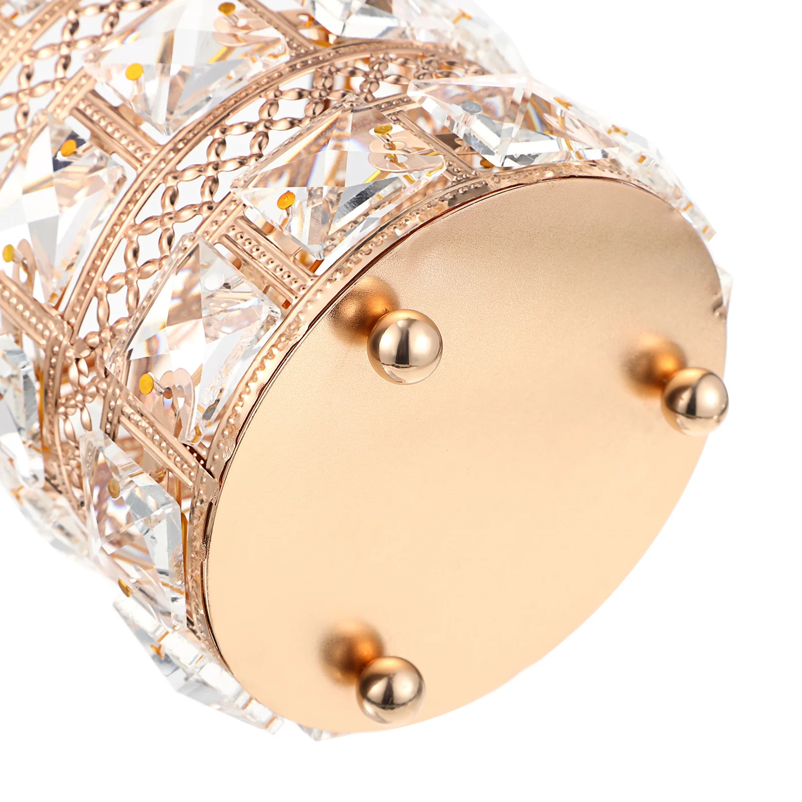 2 قطعة حامل فرشاة للمكياج الكريستال المنظم متعدد الوظائف تخزين القلم سطح المكتب ماكياج الغرور الحاويات حامل قلم #3