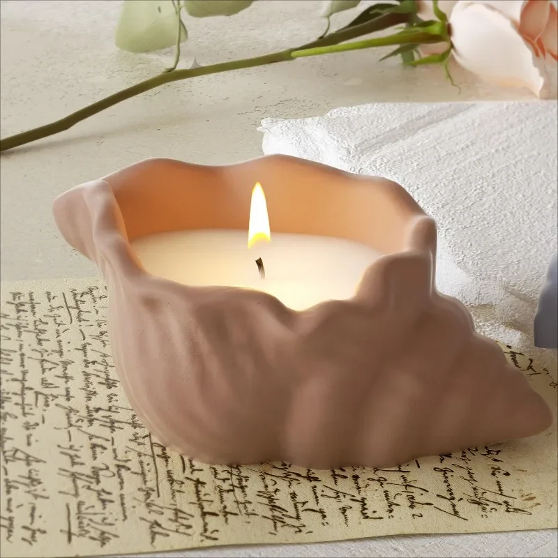 كريستال قطرة الغراء محارة قالب من السيليكون لتقوم بها بنفسك الجبس الراتنج الروائح شمعة كوب الجبس اناء للزهور زهرية صندوق تخزين المجوهرات