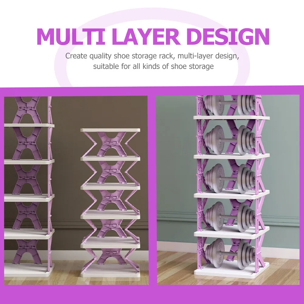 

Многофункциональная складная полка для обуви повышенной прочности для шкафа, прихожей, общежития, водонепроницаемая, пыленепроницаемая, портативная система хранения обуви