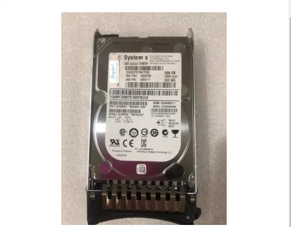For 42D0708 500G SAS 2.5 7.2K 42D0707 42D0711 M2M3 Server