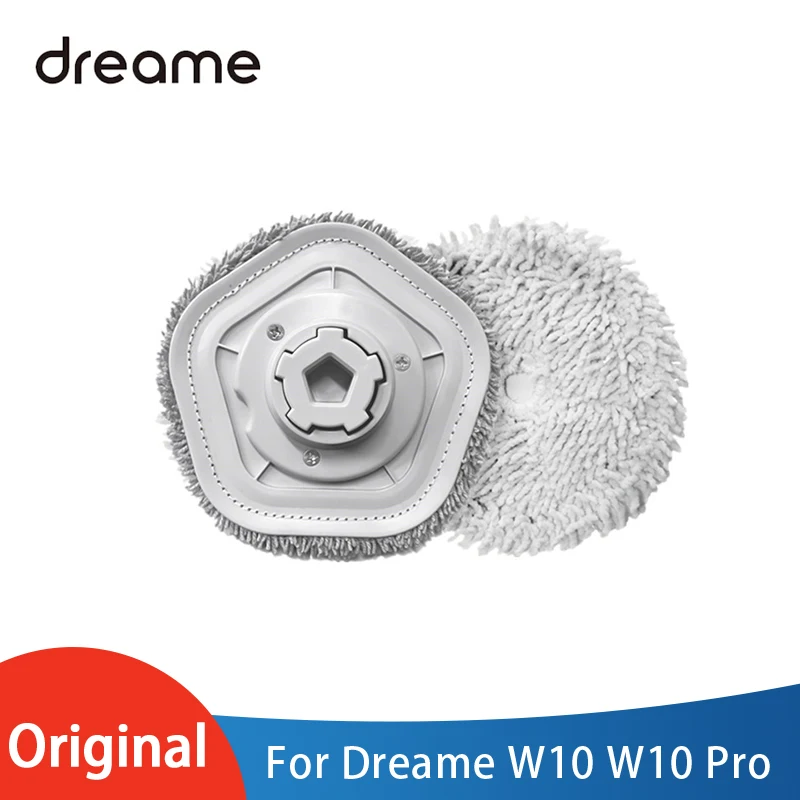 Original Dreame W10 W10 Pro Vacuum Cleaner Accessories Mop Cloth Cleaning Cloth Replacement Parts