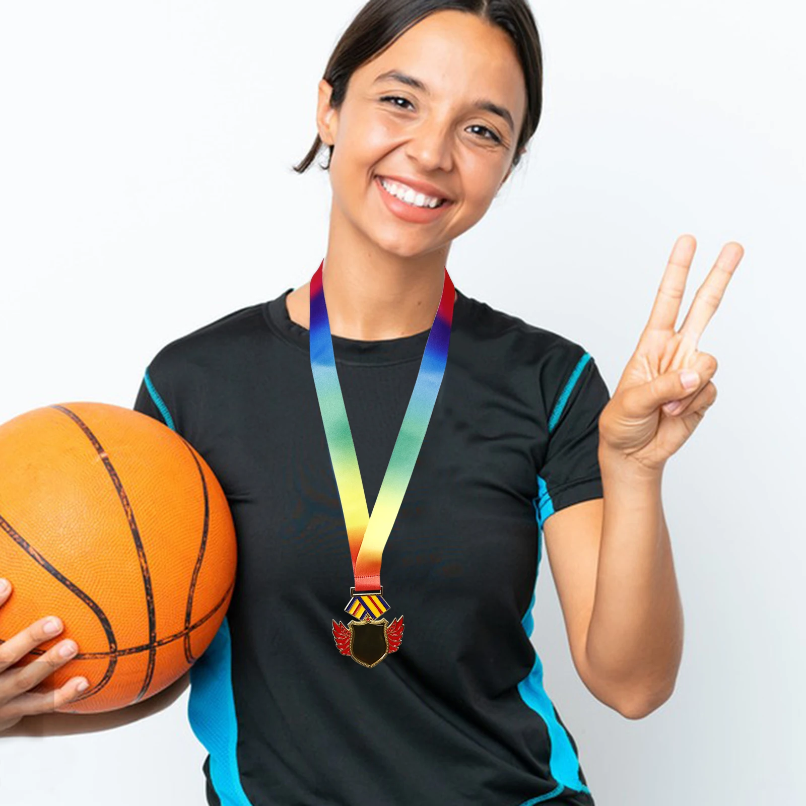 

3pcs Zinc Alloy Medals High Quality Metal Awards for s Sports Competition Party Prop Hanging Easy Storage Durability