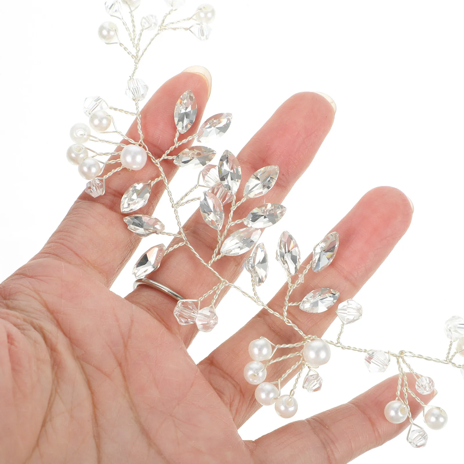 

Elegant Bridal Hair Vine with Crystal Rhinestone Decor Fashionable Wedding Headband for Bride Bridal Headpiece Hair Accessories