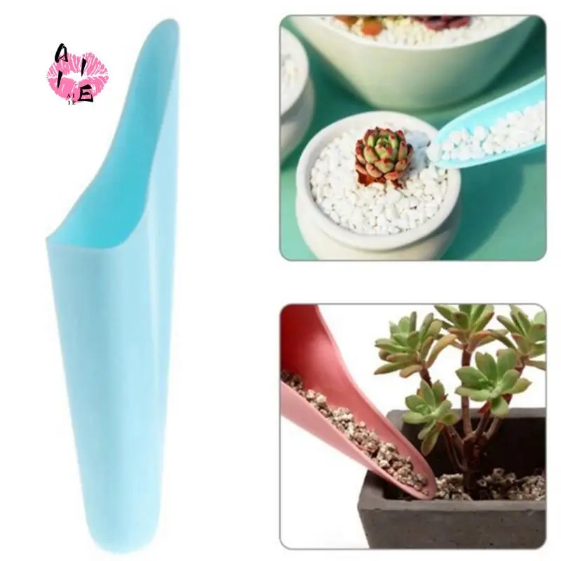 

A11E-Gardening Tools Soil Scoop Cultivation Bucket Utility Plastic Digging Style Shovel Succulent New Plastic Bucket Shovel
