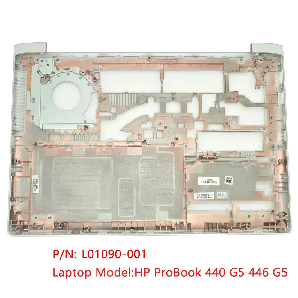 حافظة جديدة لهاتف hp probook 440 g5 446 g5 l01090-001 ، غطاء قاعدة سفلي ، d shell