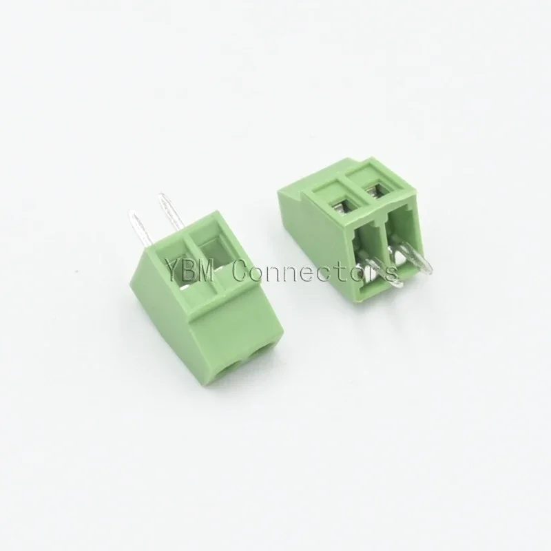 100Pcs KF128 2.54mm Pitch PCB Screw Terminal Block Connector 2P 3P 4P 5P 6P 7P 8P 9P 10P 12Pin Splice Terminal Connector