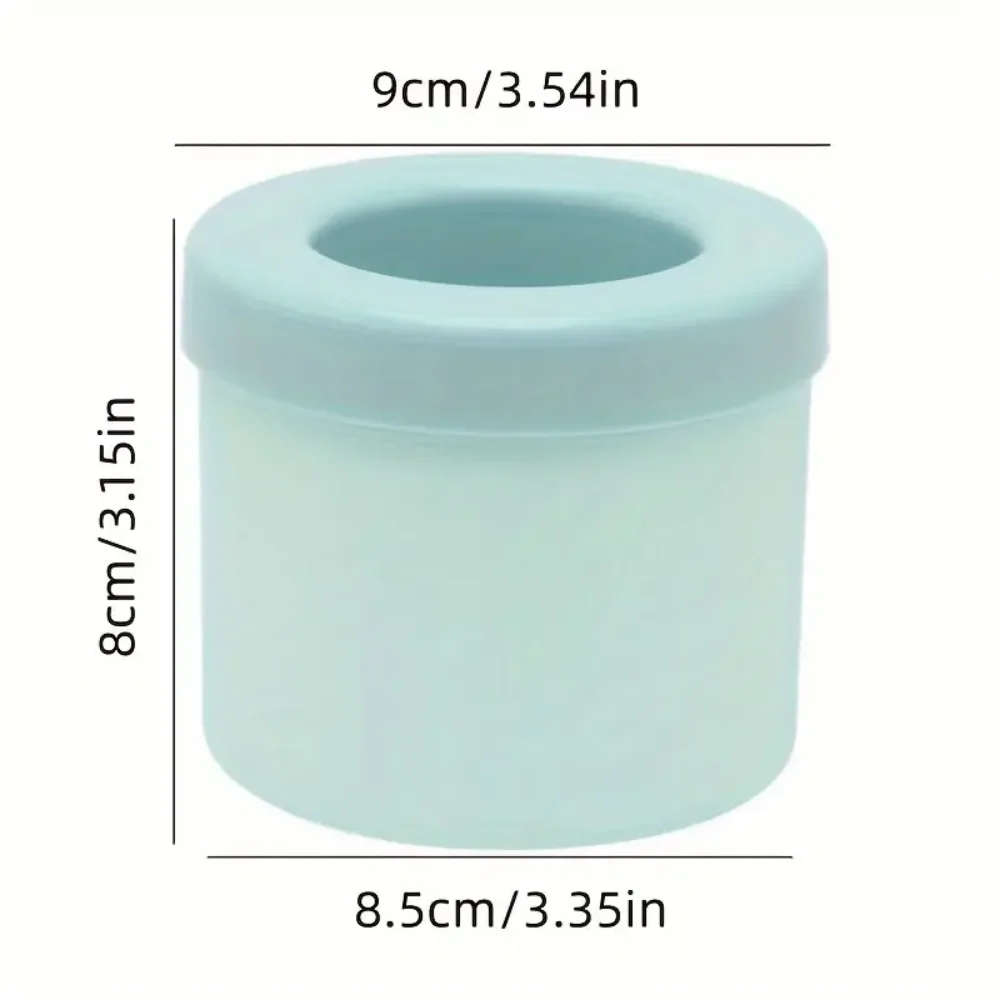 

Силиконовая форма для кубиков льда, простая в использовании, для изготовления кубиков льда, ведер для льда и цилиндрических чашек, многоразовая форма, пищевой силикон.