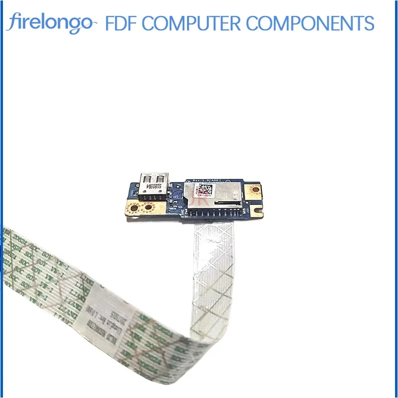 New for DELL 15 5564 5567 5565 USB SD Card Reader Board LS-D807P Replacement Part