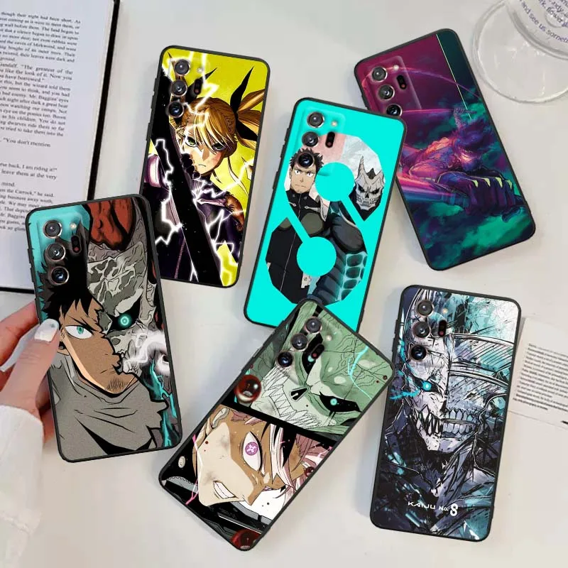 

Cool Animation K-Kaiju No. 8 For Samsung A73 A72 A71 A55 A54 A53 A52 A51 A13 A22 A16 A15 A05s A14 A05 A06 5G Black Phone Case