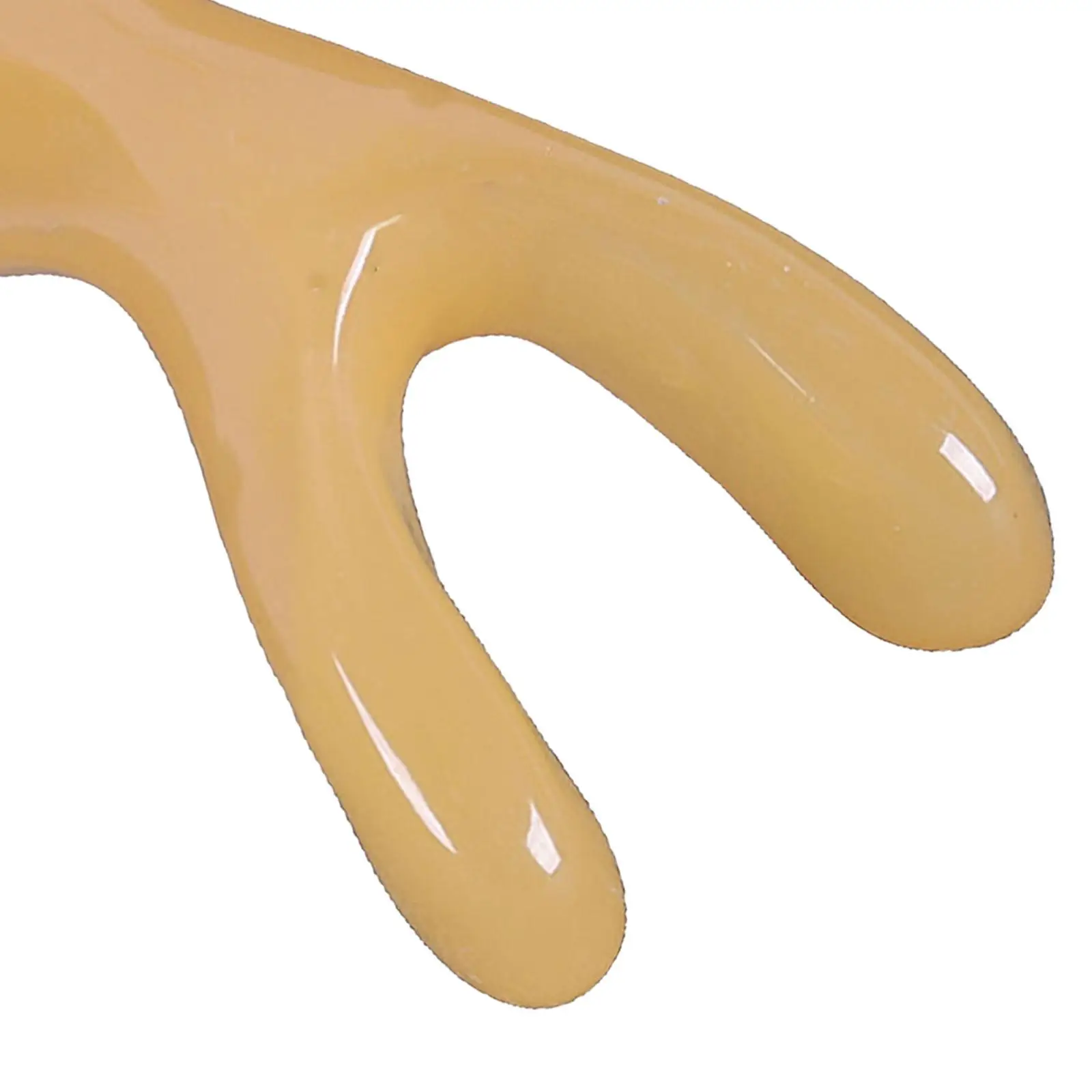 Массажер из смолы для ухода за лицом, многофункциональный Y-образный портативный ручной массажный инструмент