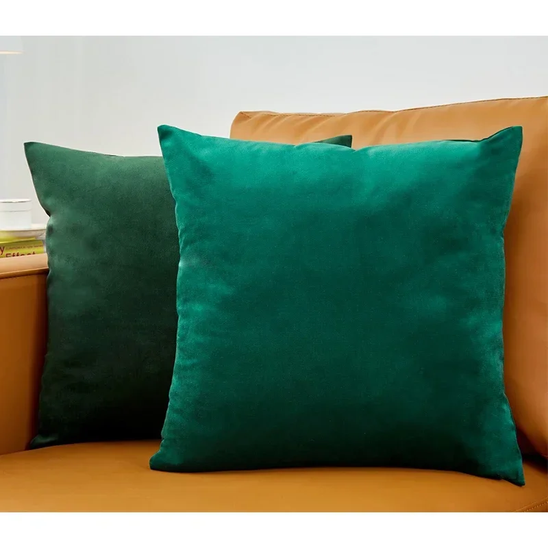 Velvet Decorative Cushion Cover 45x45cm Throw Pillow Cover for Living Room Sofa Nordic Home Decor Pillow Case 30x50 40x40 50x50