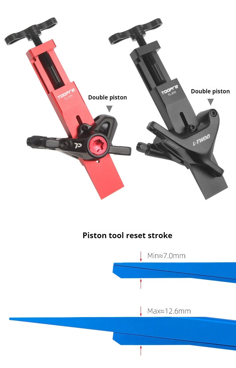 TOOPRE Mountainbike Öl Scheibe Kolben Reset Werkzeug Rennrad Bremssattel Hydraulische Klemme Reset – Detail 5