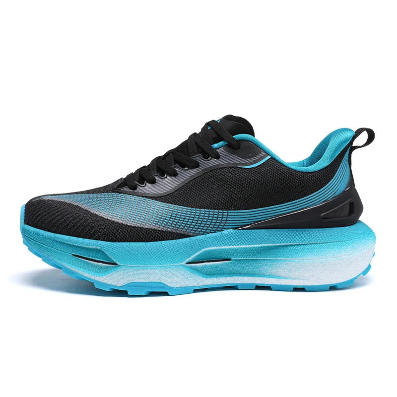 أحذية رياضية رجالية 2025 جديدة، أحذية الجري، أحذية الركض، أحذية كاجوال مبطنة غير قابلة للانزلاق، ملابس يومية بسيطة أنيقة على طراز الشارع