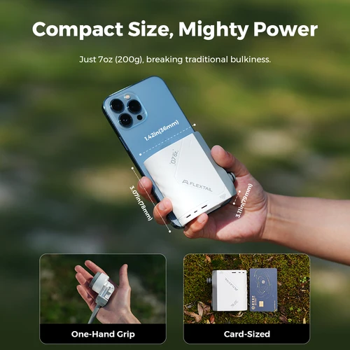 Imagen 2 del producto FLEXTAIL TINY SHOWER - Ducha para acampar al aire libre Bomba de ducha eléctrica portátil IPX7 impermeable para limpieza al aire libre y del hogar