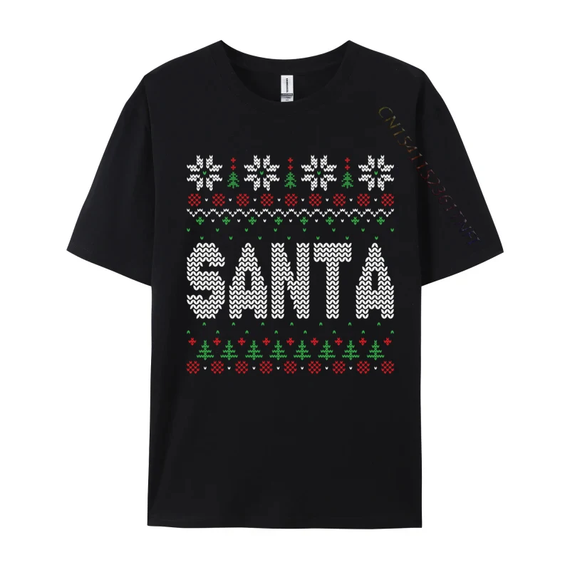 I Im So Good Santa Came Twice Santa Matching Couple Christmas T-Shirts Europe New Year Day T Shirt Short Sleeve